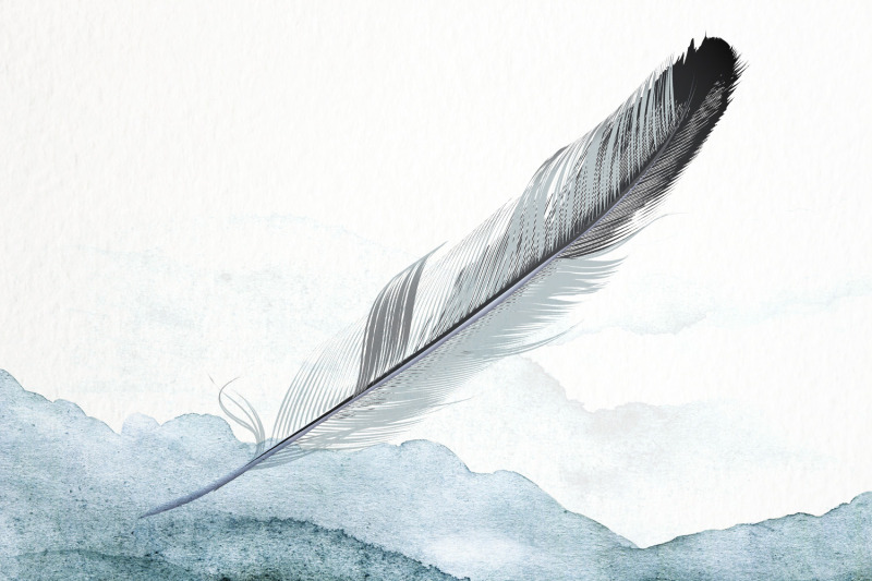 bohemian-mood-vector-feathers-set