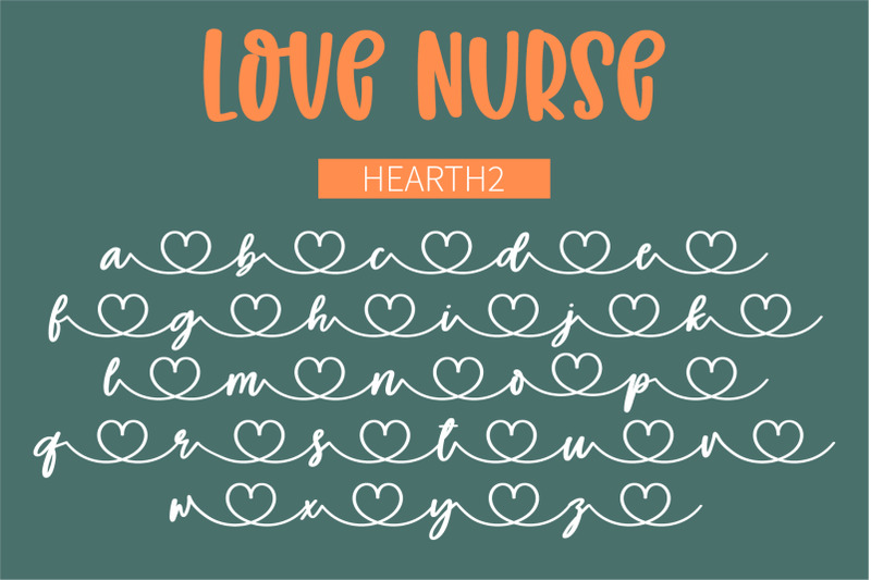 love-nurse-a-handwritten-font-duo