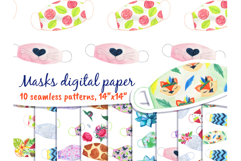 face-mask-digital-paper-pack