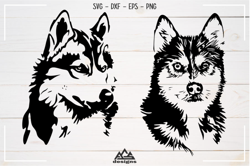 dog-siberian-husky-svg-design
