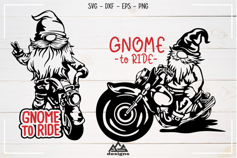 gnome-to-ride-gnome-biker-svg-design