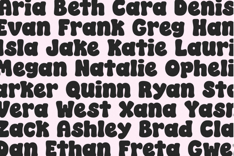 social-club-cute-bubbly-font