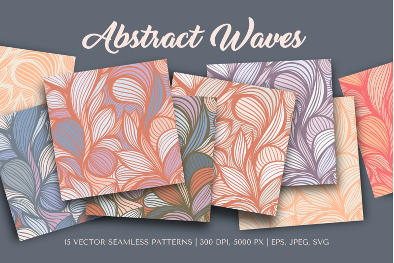 abstract-waves-pastel-vector-seamless-patterns-line-art