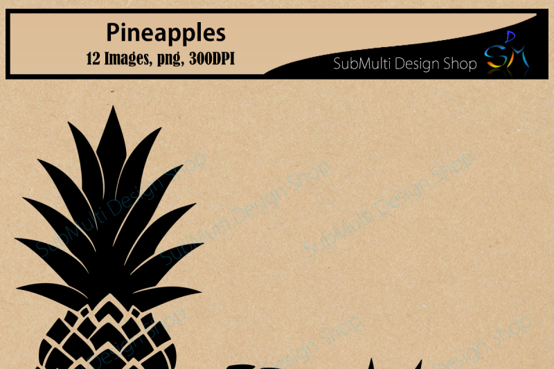 pineapple-svg-vector