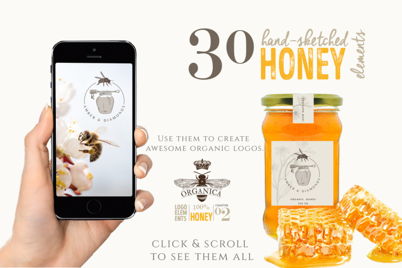 4-in-1-organic-logo-elements-60-percent-off