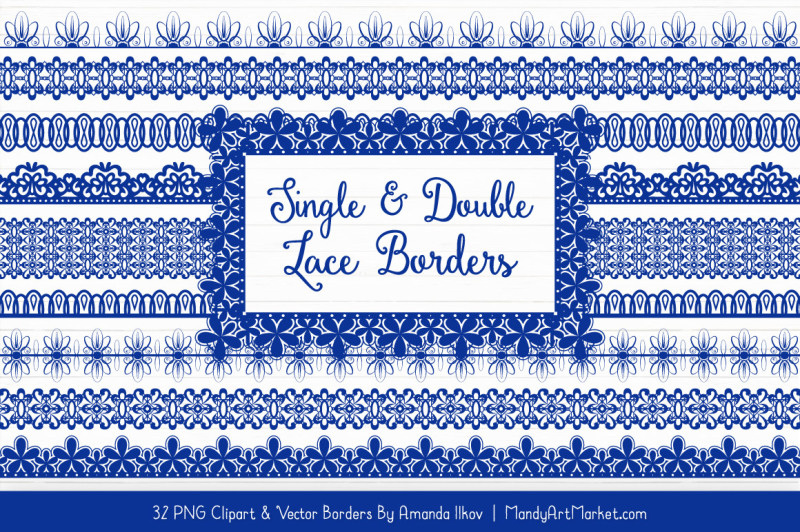 mixed-lace-clipart-borders-in-royal-blue