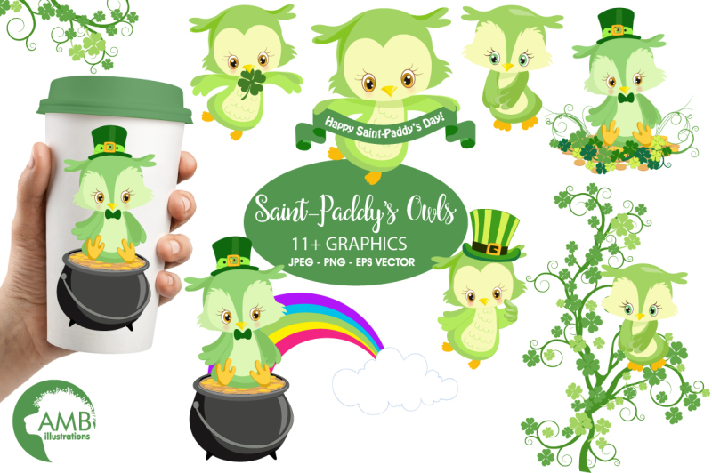 saint-paddy-s-owls-clipart-graphics-illustrations-amb-1185